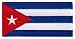 Cuba Flag Embroidered Patch Cuban Iron-On National Emblem