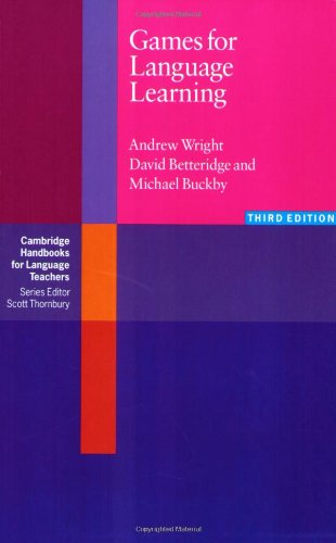 Textbook - Games for Language Learning (Cambridge Handbooks for Language Teachers)