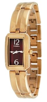 Fossil #ES2161 Women's Gold Tone Casual Dress Watch