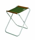 Shakespeare - Tabouret pliable - Marron/vert - 90 kg