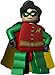 LEGO Batman Minfigures - Robin with Wavy Hair Classic Version (2006)