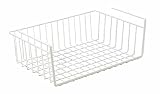 Wire World 20-Inch Under Shelf Basket, White