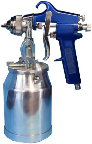G960-1L2.5 Siphon Feed Professional Spray Gun; 2.5mm Stainless Nozzle & 1 Liter Aluminum Cup