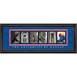 Kansas Jayhawks Letter Art