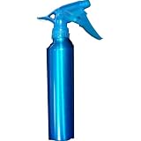 Britwear - Hair Dressing Aluminium Metal Water Spray Gun Bottle Can Metallic Blue Can  from Britwear