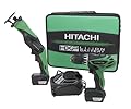 Hitachi KC10DGL 12-Volt Peak Lithium-Ion Micro Driver Drill and Reciprocating Saw Combo Kit