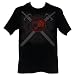 Search : ThunderCats Flocked Ornate Logo with Swords Mens T-Shirt