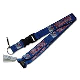 New York Rangers Clip Lanyard Keychain Id Holder Ticket