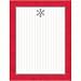 Sparkling Snowflake Computer Stationery (50 count)