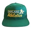 American Needle MLB Oakland Athletics Snapback Hat Cap - Green