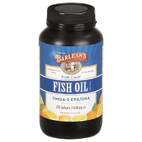 Barlean's Organic Oils - Fish Oil, 250 softgels