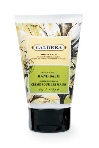 Caldrea Hand Balm, Ginger Pomelo, 4-Ounce Tubes (Pack of 6) by Caldrea