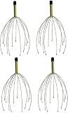 Christmas Stocking Stuff Scalp Massager 4 Pack