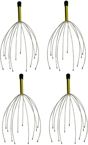 Christmas Stocking Stuff Scalp Massager 4 Pack