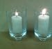Glass Candle Cups-Set of Two