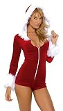 Christmas Romper – Women’s Sexy Christmas Costume Lingerie img