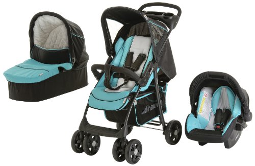 Hauck Kinderwagen 153147 Shopper Trioset SH 12, petrol Preisvergleich