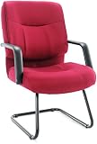 Alera ST43FA30B Stratus Series Guest Chair, Burgundy Fabric