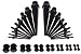 Jewelry : 3o Piece Ear Taper Stretching Kit & Plug Set - 18pc Black Acrylic Ear Taper Stretching Kit 14g-00g & 12pc Black Acrylic UV Double O-Ring Plug Kit 8g-00g Ear Expander Set