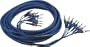 AV Link 8-Channel TRS Recording Snake, 6 meters