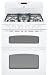 30 Freestanding Gas Range with 5 Sealed Burners 17 000 BTU Burner 6.7 cu. ft. Convection Double Oven Self-Clean Delay Bake and Auto Shut-Off in White