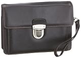 Bugatti 49541501 Handgelenktasche mit Schloss, Sac &agrave; main homme