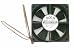 JAMICON 12V 0.25A  120mm x 120mm x 25mm Case/CPU 2-Ball Fan 80CFM Hi-Flow Over-Clock PC Cooling w/ 3pin Power Connector