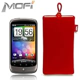 Genuine MOFI Fashion Pouch for HTC Desire - RED (m) Case. cover