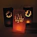 Fun Express Halloween Silhouette Luminary Bags - Party Supplies - 12 Pieces