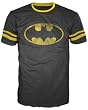 Mens DC Comics Batman Football-style T-shirt