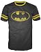 Mens DC Comics Batman Football-style T-shirt
