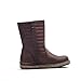 Alexis Leroy Winter Fashion Womens' Classic Solid Buckle Style Ankle High Snow Boots