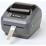Zebra GX420d Monochrome Desktop Direct Thermal Label Printer with Fast Ethernet Technology, 6 in/s Print Speed, 203 dpi Print Resolution, 4.09" Print Width, 100-240V AC