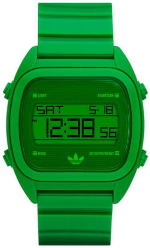 Adidas Unisex Santiago ADH2730 Green Plastic Quartz Watch with Green Dial