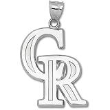 Colorado Rockies MLB Cr Giant Pendant (Silver)