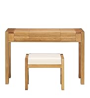 Sonoma Light Dressing Table & Stool