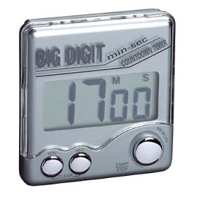 Kitchen Craft Timer, Large Digit Display