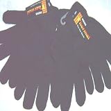 1 Pair Mens Black Thermal Gloves