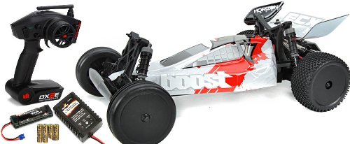 ECX Electrix 03004 Boost 1:10 2wd Buggy: White/Red RTR