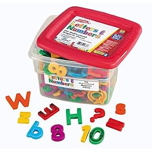 Educational Insights AlphaMagnets and MathMagnets Combo Set-Multicolored by 