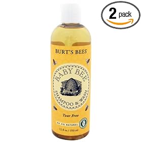 Burt's Bees Baby Bee Shampoo & Wash, 12-Ounce Bottles (Pack of 2)