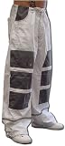 USC Ghast Patch Raver 22 in Dance Pants , Small 34-36 Inch Waist, White W/Charcoal Patches
