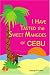 I Have Tasted the Sweet Mangoes of Cebu