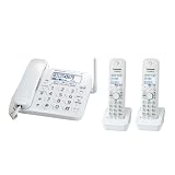 Panasonic デジタルコードレス電話機 ホワイト 子機2台付き VE-GD21DW-W