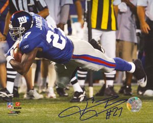 Brandon Jacobs Signed New York Giants 8x10 Photo