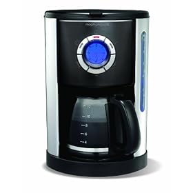 Morphy Richards Accents 47095 Digital Filter Coffee Maker, Black