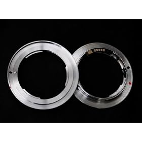 Nikon Lens to Canon Eos Camera Af Confirm Adapter (For 50d 40d 30d 5d Etc)