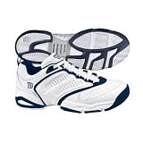 Men's Wilson Topseed Tennis Shoe-White/Navy