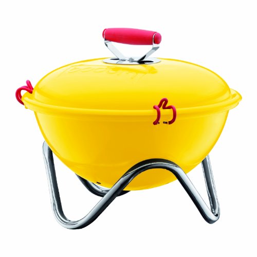 BODUM Picnic Charcoal Grill Yellow 10630-117