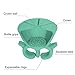 Queentools Wearable Nail Polish Holder Pack- Secure Lightweight and Comfortable- Fit All Fingers- Pack of 2, Color Spa Green and Pink